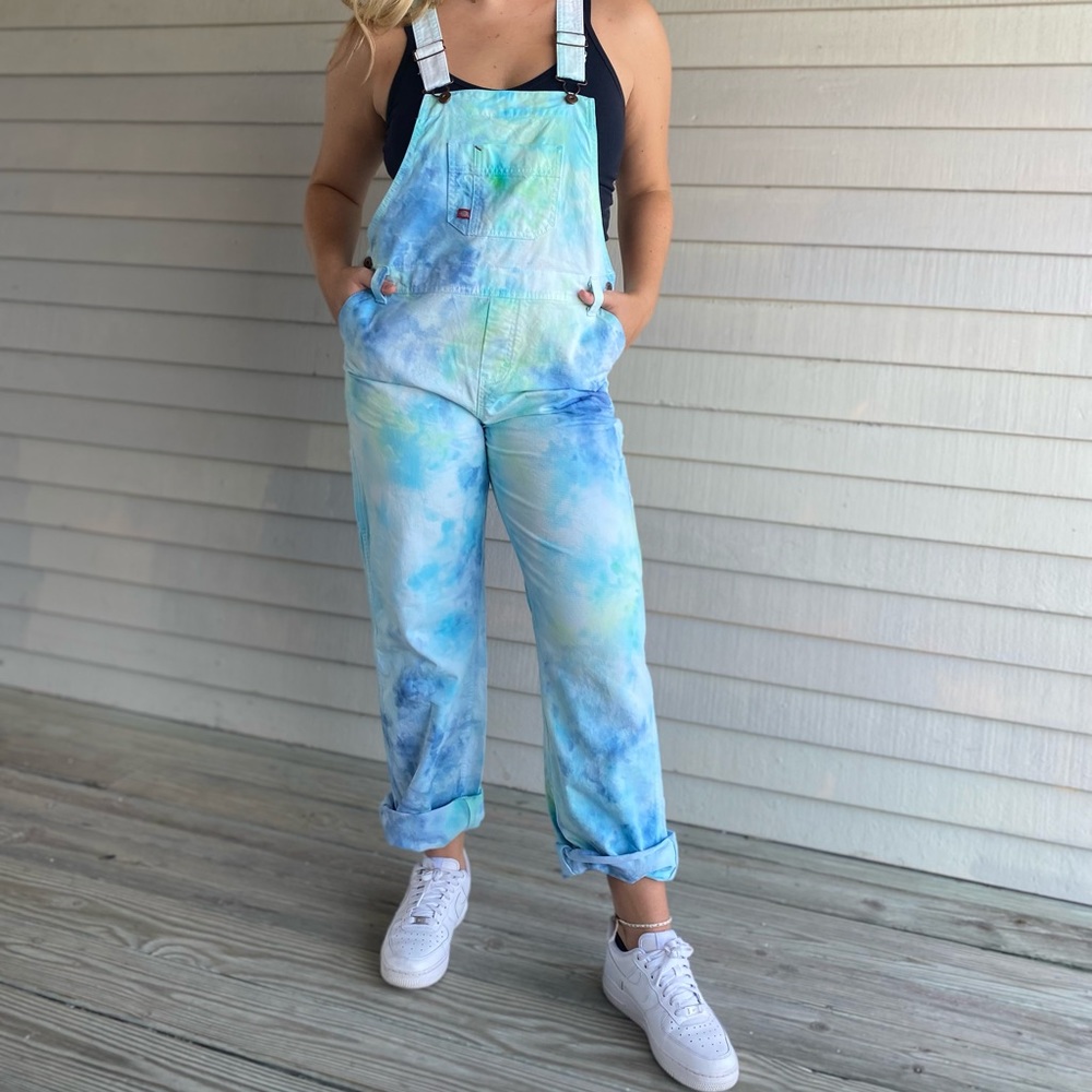 Dickies Tie-dye overalls